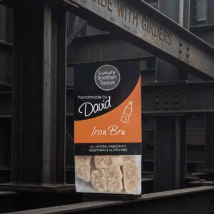 Handmade Iron Bru Scottish Tablet 140g bag – Iconic Scottish Soda Flavour and Gluten-Free