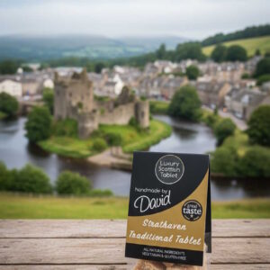 Handmade Strathaven Traditional Scottish Tablet 140g bag - Award-winning and Gluten-Free